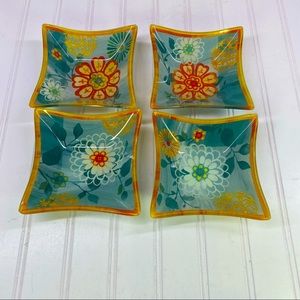 Prima Designs glass floral dishes
